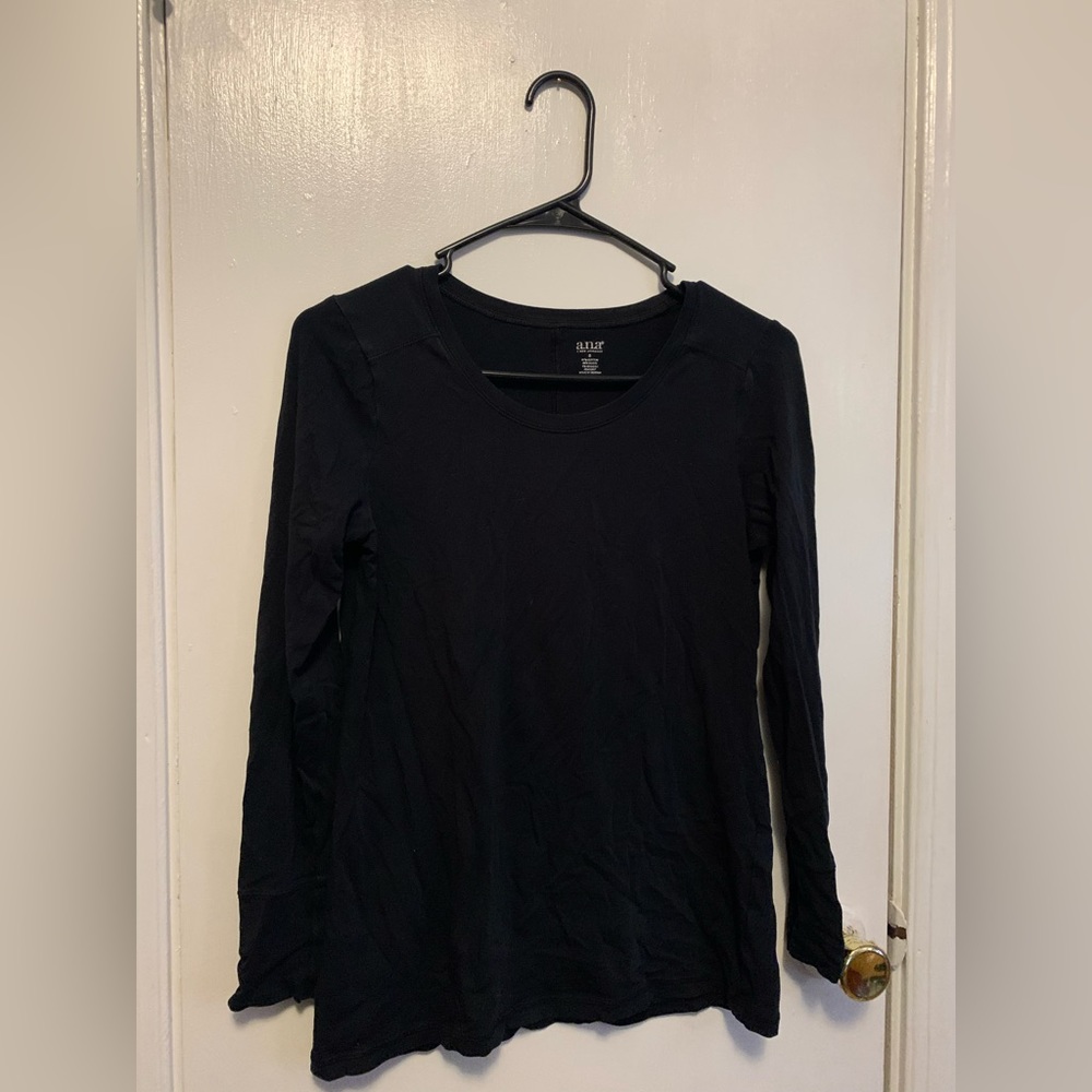 Black long sleeve shirt